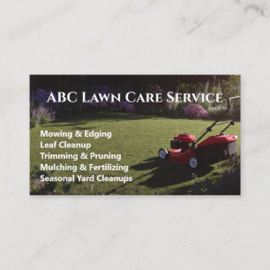 Lawnpro Premium Service Visitekaartje