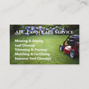 Lawnpro Premium Service Visitekaartje