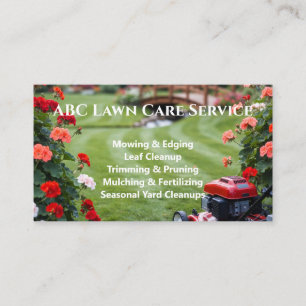 Lawnpro Premium Service Visitekaartje