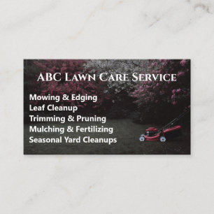 Lawnpro Premium Service Visitekaartje