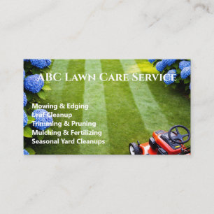 Lawnpro Premium Service Visitekaartje