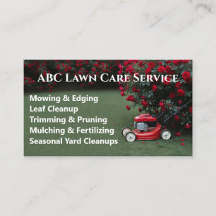 Lawnpro Premium Service Visitekaartje