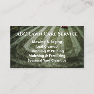 Lawnpro Premium Service Visitekaartje