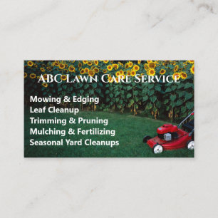 Lawnpro Premium Service Visitekaartje