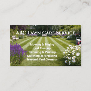 Lawnpro Premium Service Visitekaartje