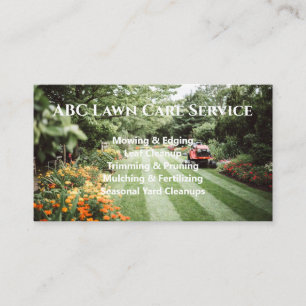 Lawnpro Premium Service Visitekaartje