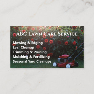 Lawnpro Premium Service Visitekaartje