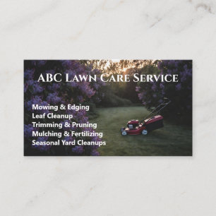 Lawnpro Premium Service Visitekaartje