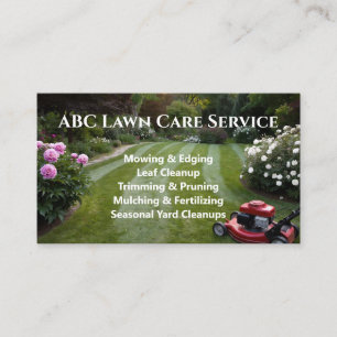 Lawnpro Premium Service Visitekaartje