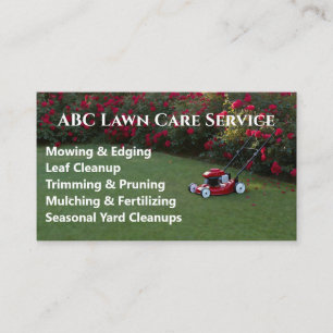 Lawnpro Premium Service Visitekaartje
