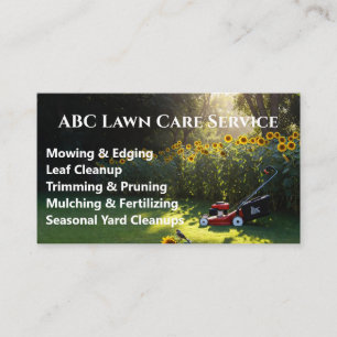 Lawnpro Premium Service Visitekaartje