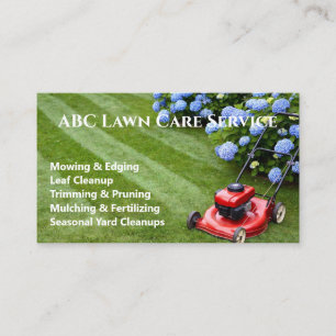 Lawnpro Premium Service Visitekaartje