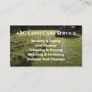 Lawnpro Premium Service Visitekaartje