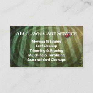 Lawnpro Premium Service Visitekaartje