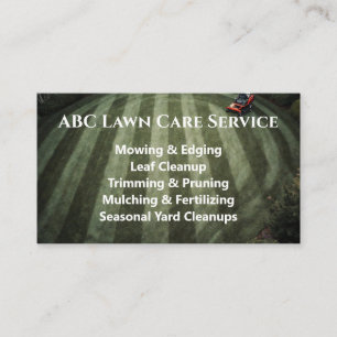 Lawnpro Premium Service Visitekaartje