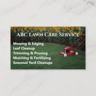 Lawnpro Premium Service Visitekaartje