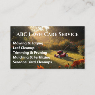 Lawnpro Premium Service Visitekaartje