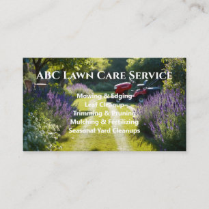 Lawnpro Premium Service Visitekaartje