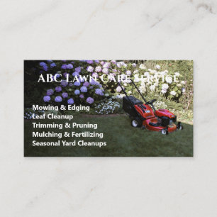 Lawnpro Premium Service Visitekaartje
