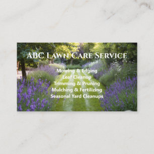 Lawnpro Premium Service Visitekaartje