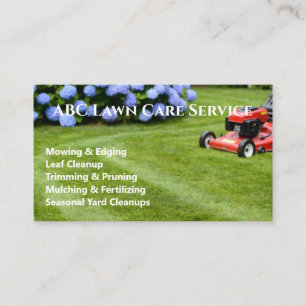 Lawnpro Premium Service Visitekaartje
