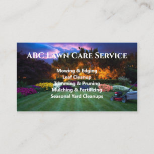 Lawnpro Premium Service Visitekaartje