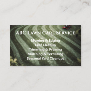 Lawnpro Premium Service Visitekaartje