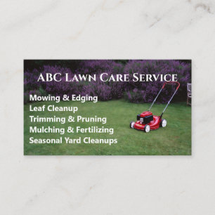 Lawnpro Premium Service Visitekaartje