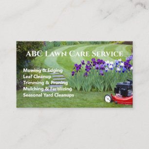 Lawnpro Premium Service Visitekaartje