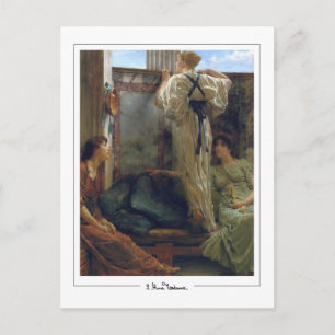Lawrence Alma-Tadema #1 - Carte postale d'art fin