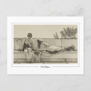 Lawrence Alma-Tadema #318 - Carte postale Art
