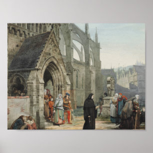 Lawrence Alma-Tadema - Faust en Marguerite Poster