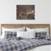 Lawrence Alma-Tadema - Gunthram Bose en zijn Canvas Afdruk (Insitu (Slaapkamer))