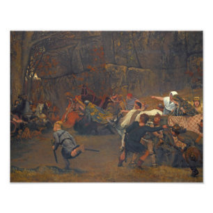 Lawrence Alma-Tadema - Gunthram Bose en zijn Foto Afdruk