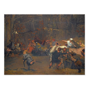 Lawrence Alma-Tadema - Gunthram Bose en zijn Foto Afdruk