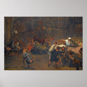 Lawrence Alma-Tadema - Gunthram Bose en zijn Poster