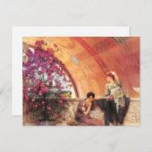 Lawrence Alma Tadema Inconscient Rivals Carte post (Devant / Derrière)
