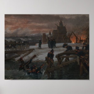 Lawrence Alma-Tadema - Kapitein Benthien op de Poster