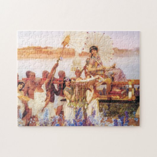 Lawrence Alma Tadema The Finding of Moses Legpuzzel (Horizontaal)