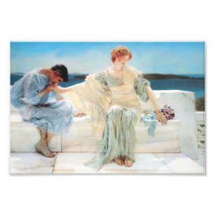 Lawrence Alma Tadema vraagt me niet meer Foto Afdruk