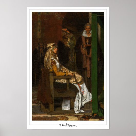 Lawrence Alma-Tadema Zedign Affiche d'art #313 (Devant)
