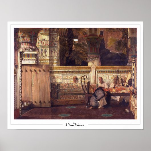 Lawrence Alma-Tadema Zedign Poster d'art #10 (Devant)