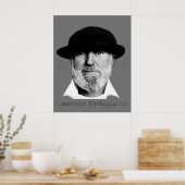 Lawrence Ferlinghetti Poster (Keuken)