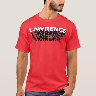Lawrence Funny Retro Vintage Sunset Lawrence 80s f T-shirt