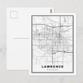 Lawrence Kaart (Voorkant / Achterkant)