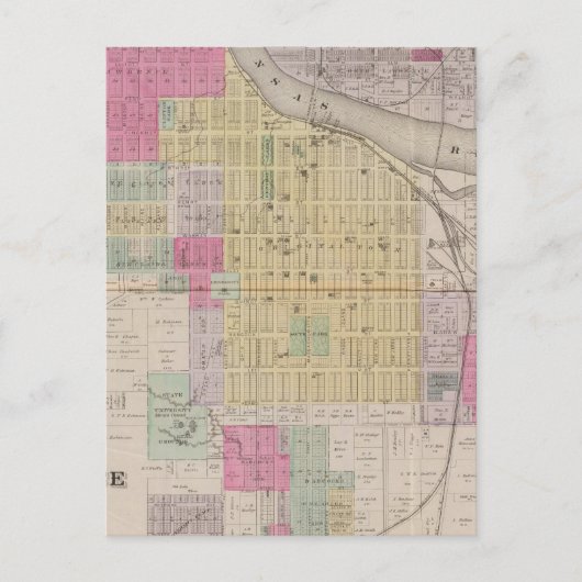 Lawrence, Kansas Briefkaart (Voorkant)