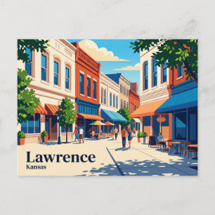 Lawrence Kansas Briefkaart