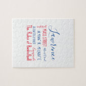 Lawrence Kansas Subway Art Legpuzzel (Horizontaal)