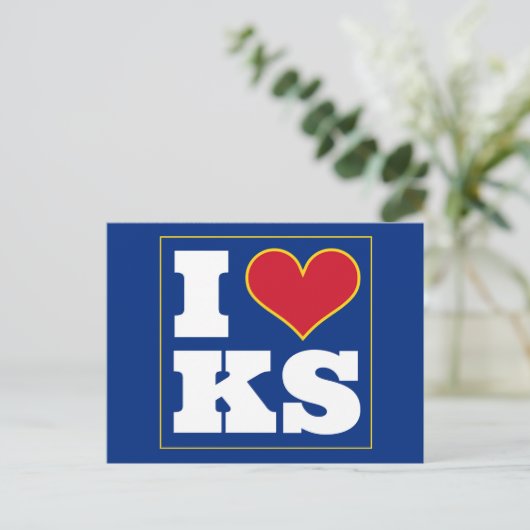 Lawrence (KS) Uitnodiging voor achterklep (Staand voorkant)