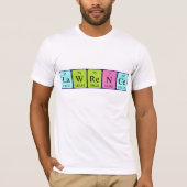 Lawrence periodiek table name shirt (Voorkant)